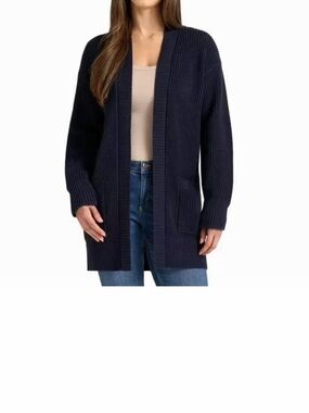 Max and Mia Open Front Cardigan Navy Blue Large